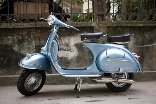 Sơn xe Vespa cổ ở Tp.HCM?