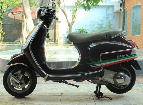 Sơn xe Vespa theo phong thủy